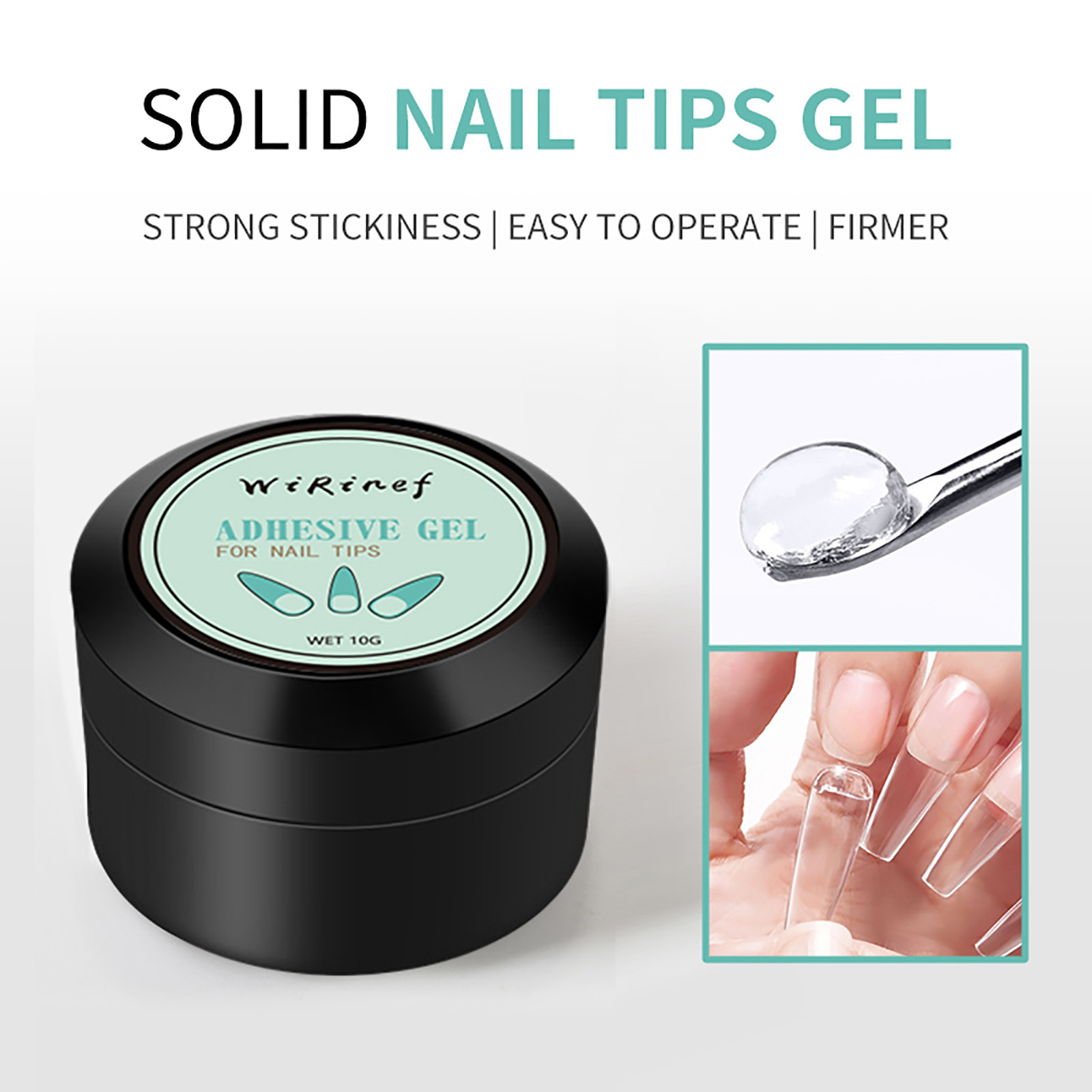Solid glue is the key Why are my nails so strong and have no bubbles!W, Solid Nail Glue