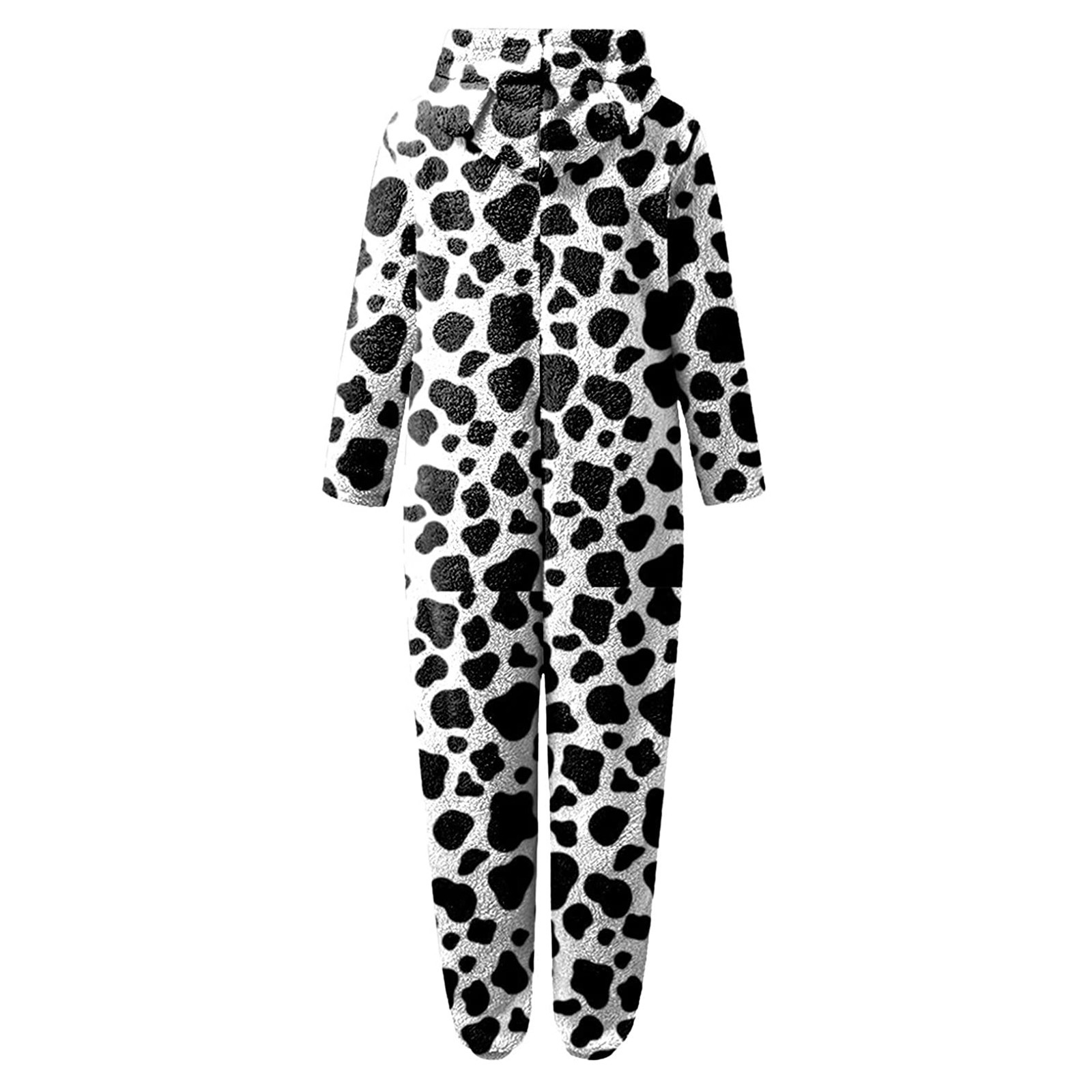 Plus Size Loungewear for Women Sexy Leopard Print Long Sleeve Sherpa ...