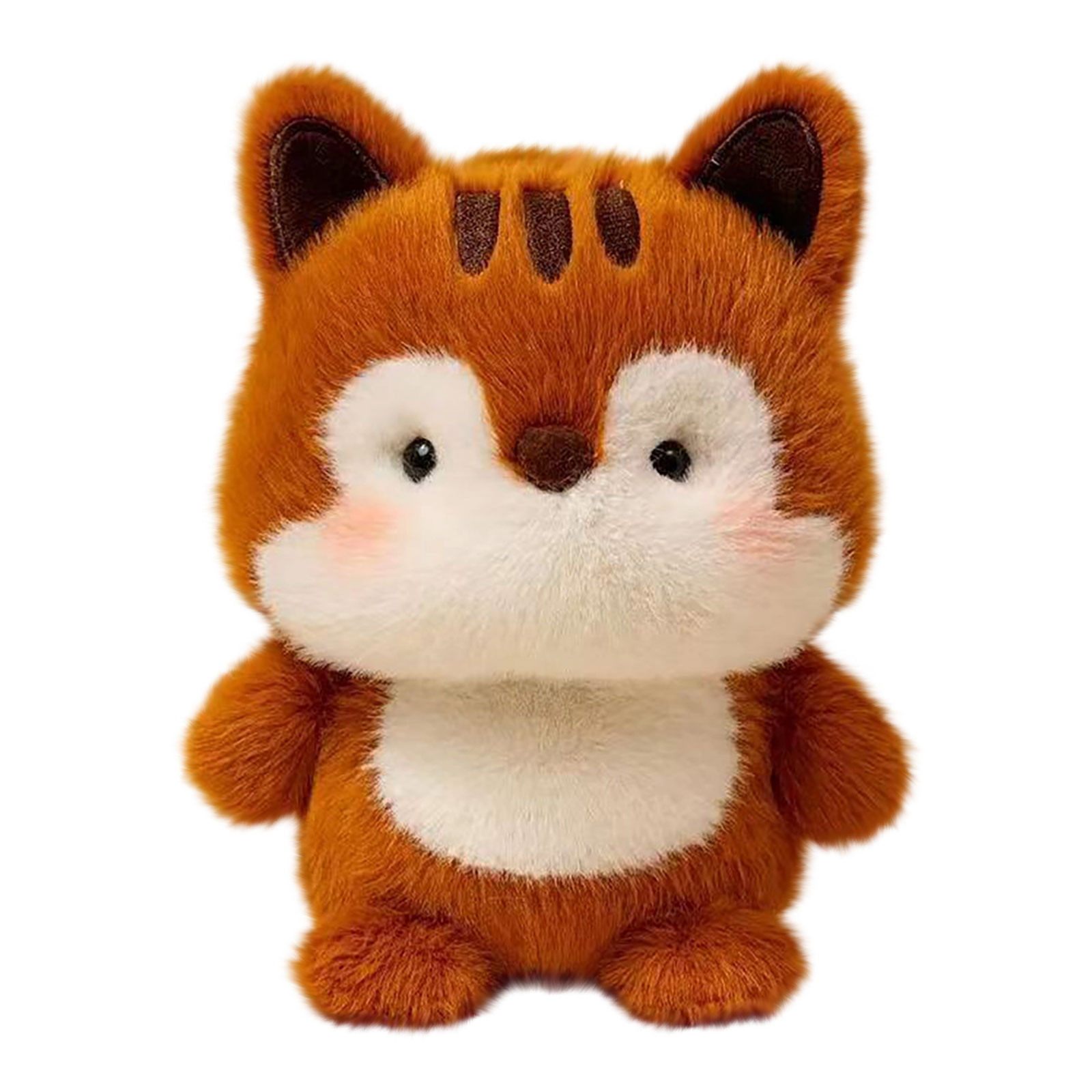 thumbnail image 1 of Peluche de ardilla: peluche realista de material ultrasuave, compañero para aliviar la ansiedad, ayuda a dormir y un reconfortante compañero de abrazos para apoyo emocional., 1 of 9