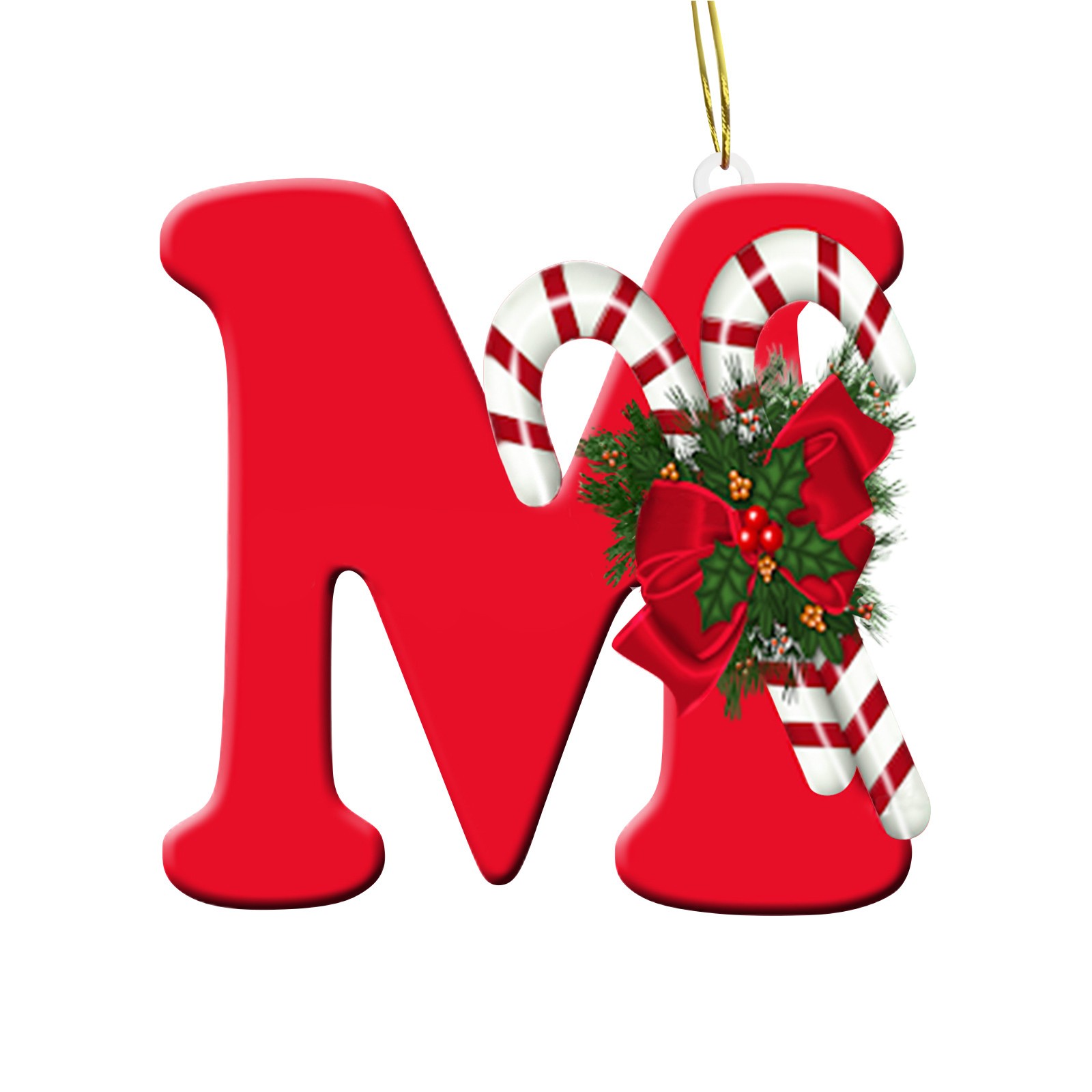 thumbnail image 2 of 26 Letters Christmas Tree Decoration Pendant Christmas Tree Ornaments Personalized Christmas Ornaments Christmas Decoration Xmas Tree Hanging Decor, 2 of 8