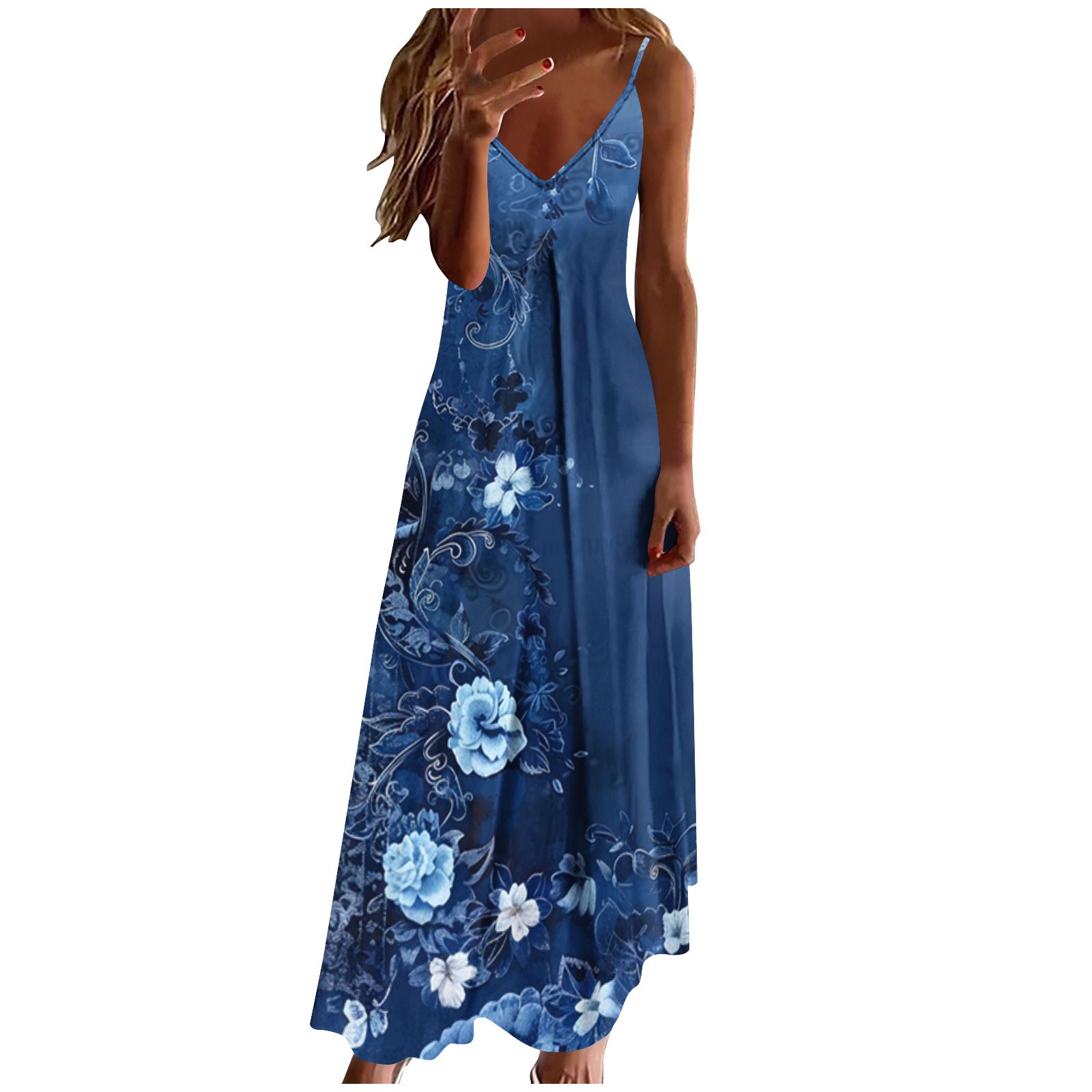 Aueoeo Cocktail Dresses For Women Cute Dresses For Women Fashion Print ...